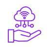 SaaS Cloud Security Icon