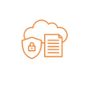 SaaS Cloud Security Icon