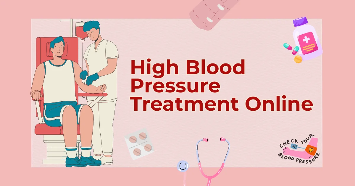 High Blood Pressure Treatment Online with Digital Health