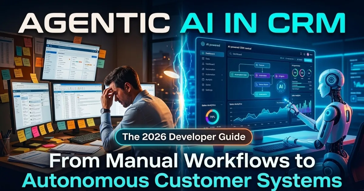 Agentic AI in CRM: Automate 70% of Customer Workflows