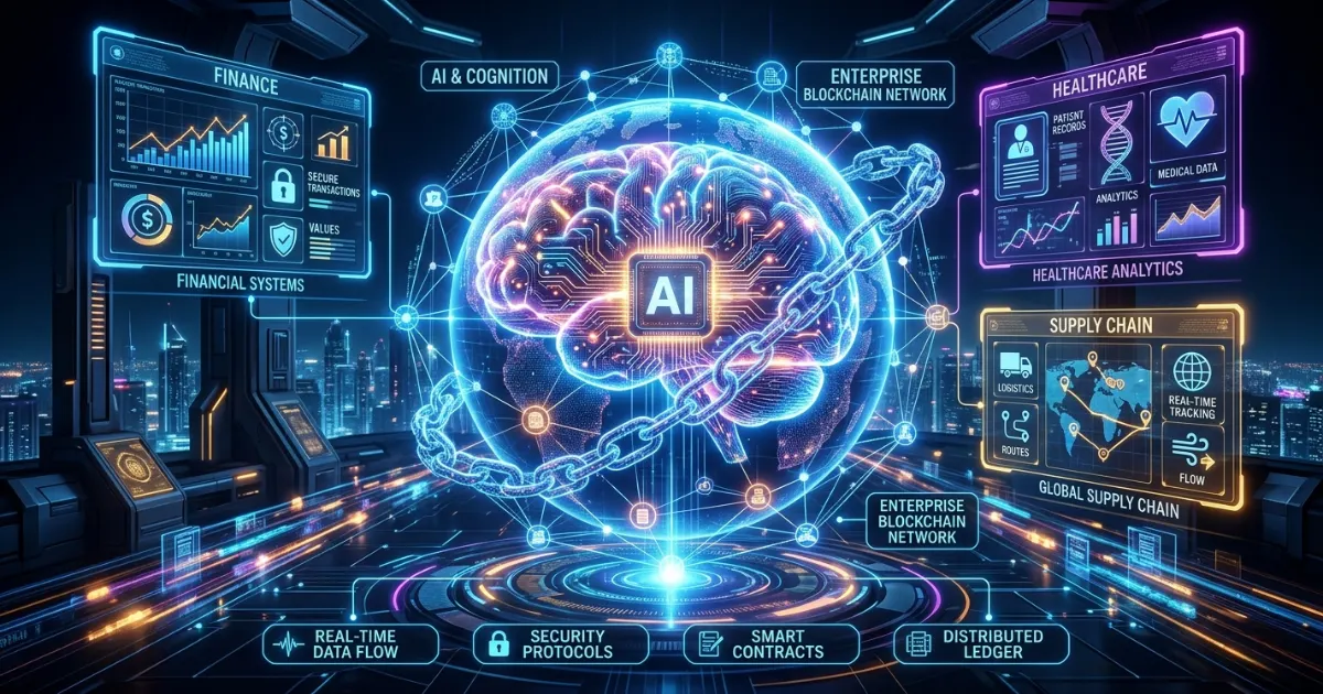 AI & Blockchain Integration for Enterprise Applications (2026 Guide)