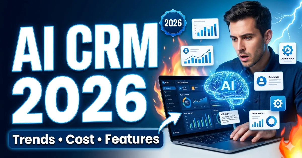 AI CRM Development 2026: Trends, Features & Cost Guide