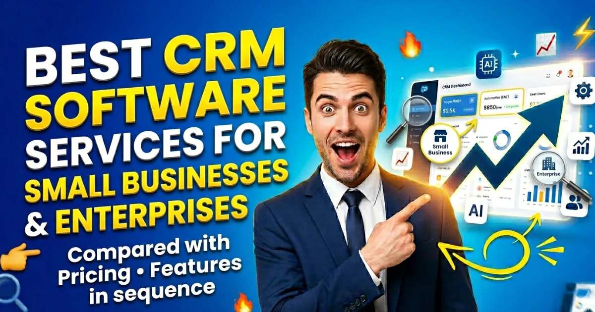 Best CRM Software for Small Business & Enterprise (2026)