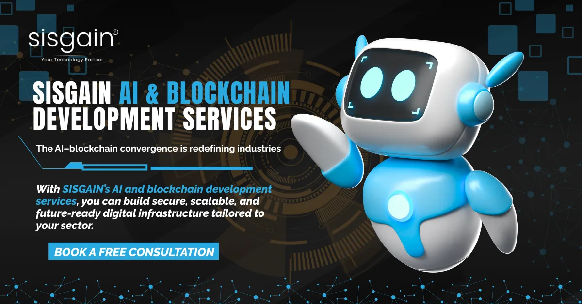 blockchain and ai development services by sisgain